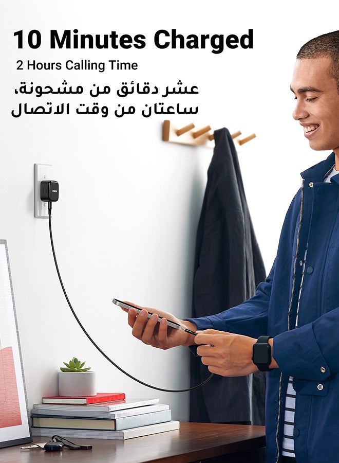 Ugreen iPhone 15 Pro Max Charger Fast PD20W USB C Wall Charger Fast Charging Type-C Charger Plug Universal Travel Adapter USB-C Plug Compatible for iPhone 15/15 Pro Max/15 Pro/15 Plus/14/13/12,Samsung,etc - Image 3